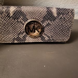 Snake skin Michael Kors wallet